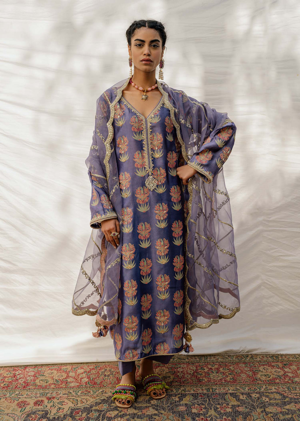 Mahgul | Eid Edit 2024 | Damson Diamante - Riwayat-e-Khas