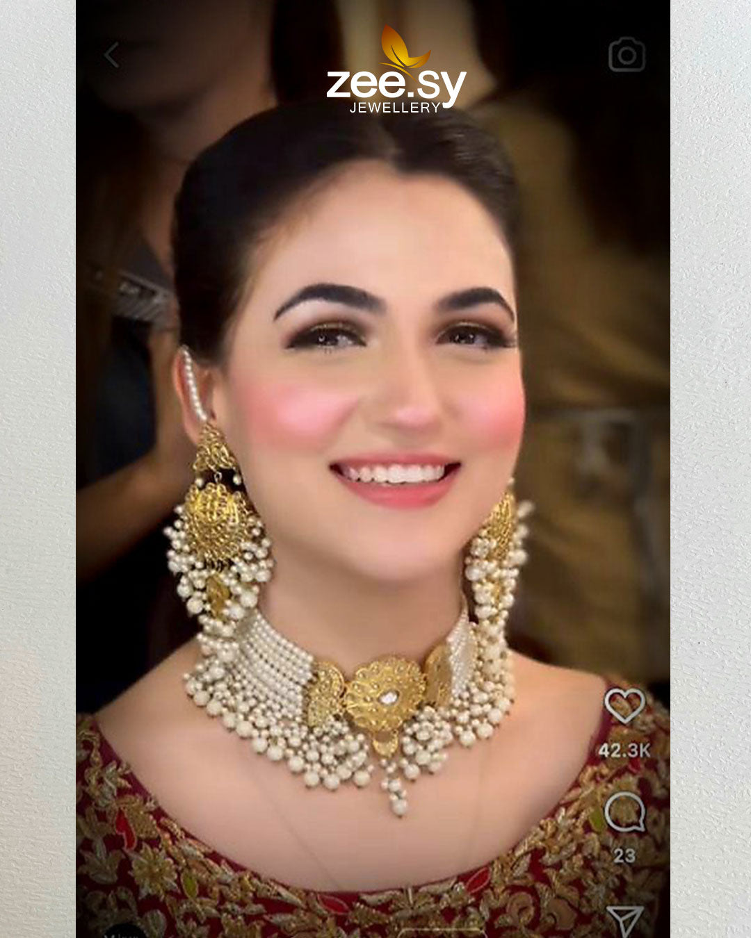 Mahnoor's Bridal Set - Libasekhas