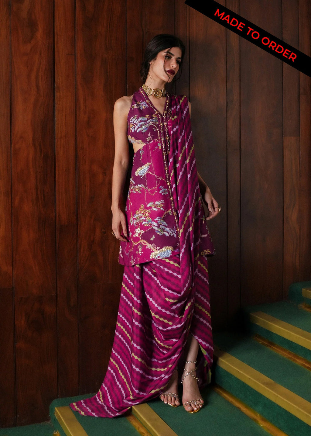 Crimson | Crimson Eid Prints | Dilruba - Plum