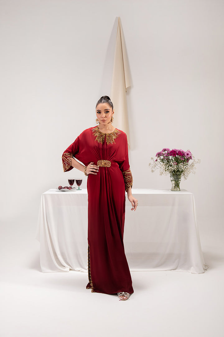 Maria Osama Khan | Tiffany Formals | Ruby - House Of Anaya
