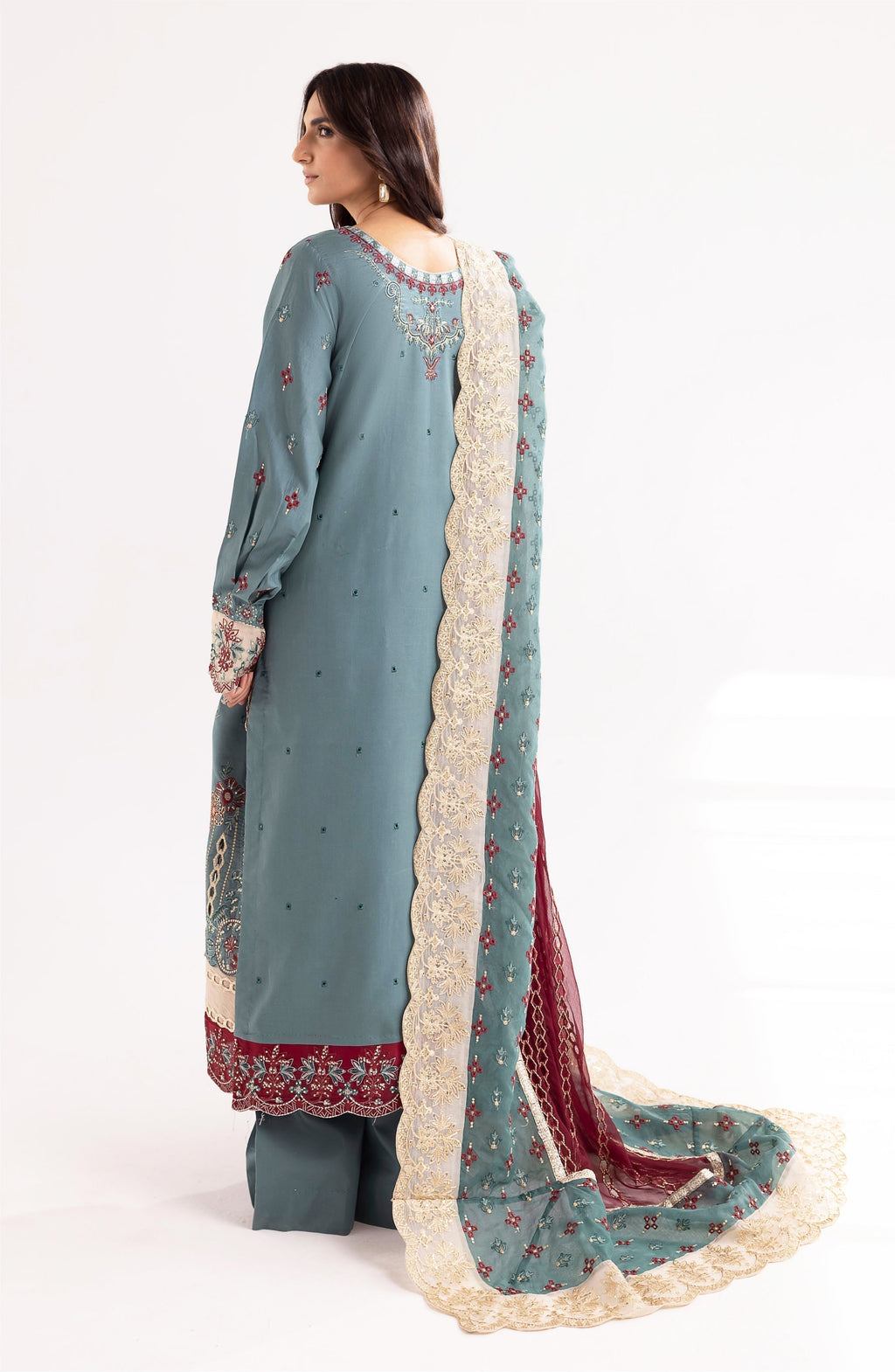 Maryum N Maria | Eid Luxury Lawn 24 | Laila - House Of Anaya