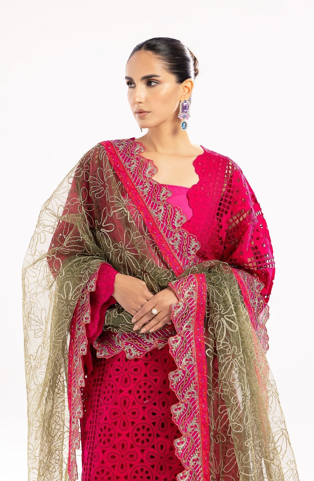 Maryum N Maria | Eid Luxury Lawn 24 | Yasmin - House Of Anaya