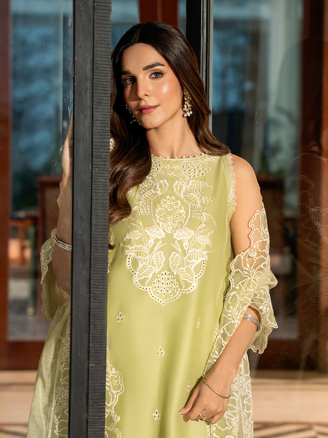Izel | Mahveen Festive Lawn 25 | MARWA
