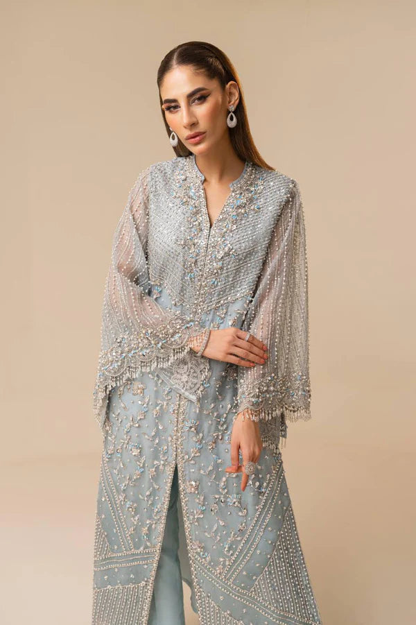 Jeem | Luxury Pret | MAYA BLUE - Riwayat-e-Khas