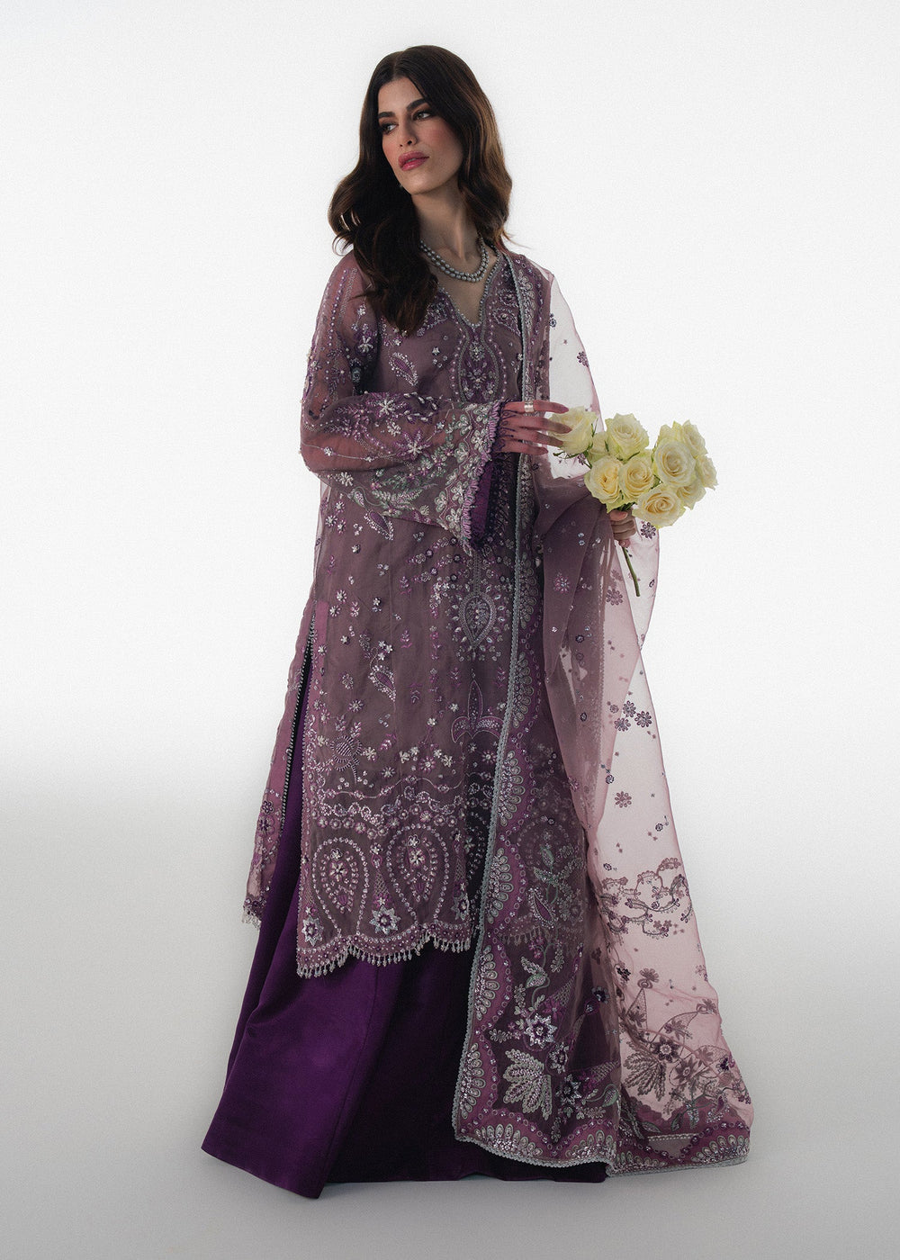 Sadaf Fawad Khan | Festive 25 | Wistful Mauve - Riwayat e Khas