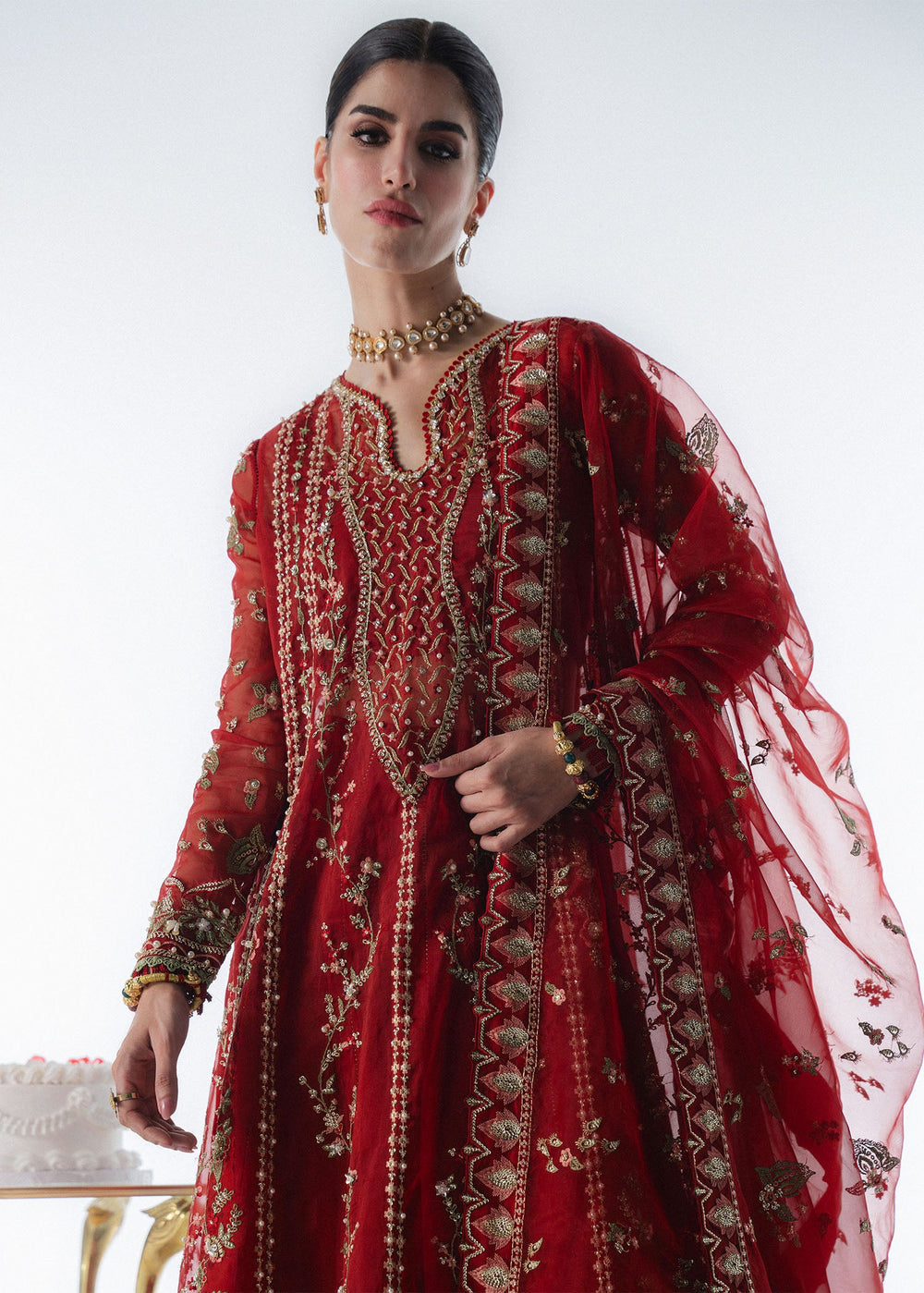 Sadaf Fawad Khan | Festive 25 | Scarlet - Riwayat e Khas
