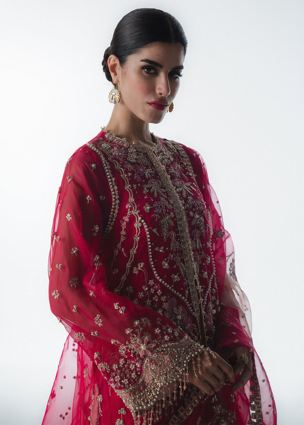 Sadaf Fawad Khan | Festive 25 | Fuschia Rose - Riwayat e Khas