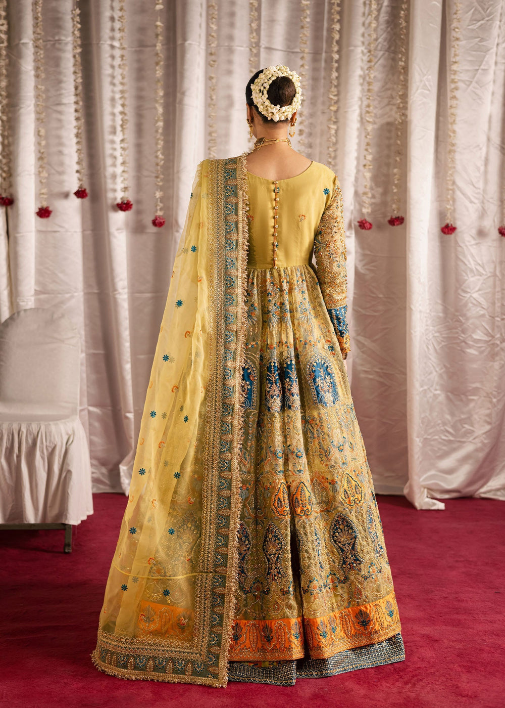 Maria Osama Khan | Jhil Mil Wedding Festive | Sunehri -
Maria Osama