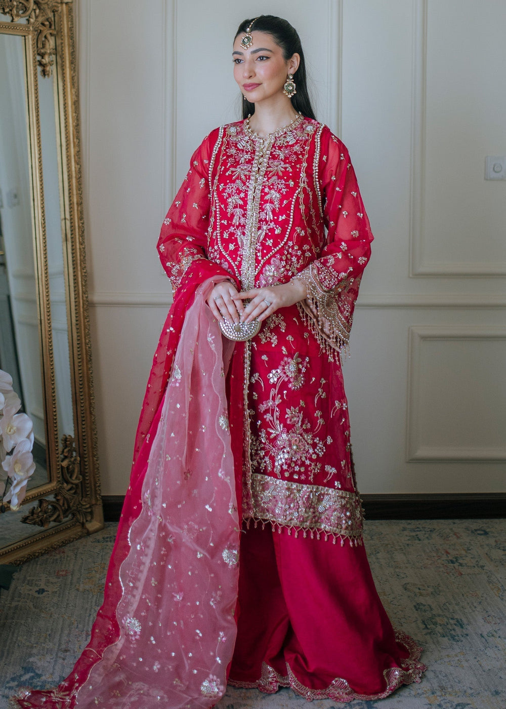 Sadaf Fawad Khan | Festive 25 | Fuschia Rose - Riwayat e Khas