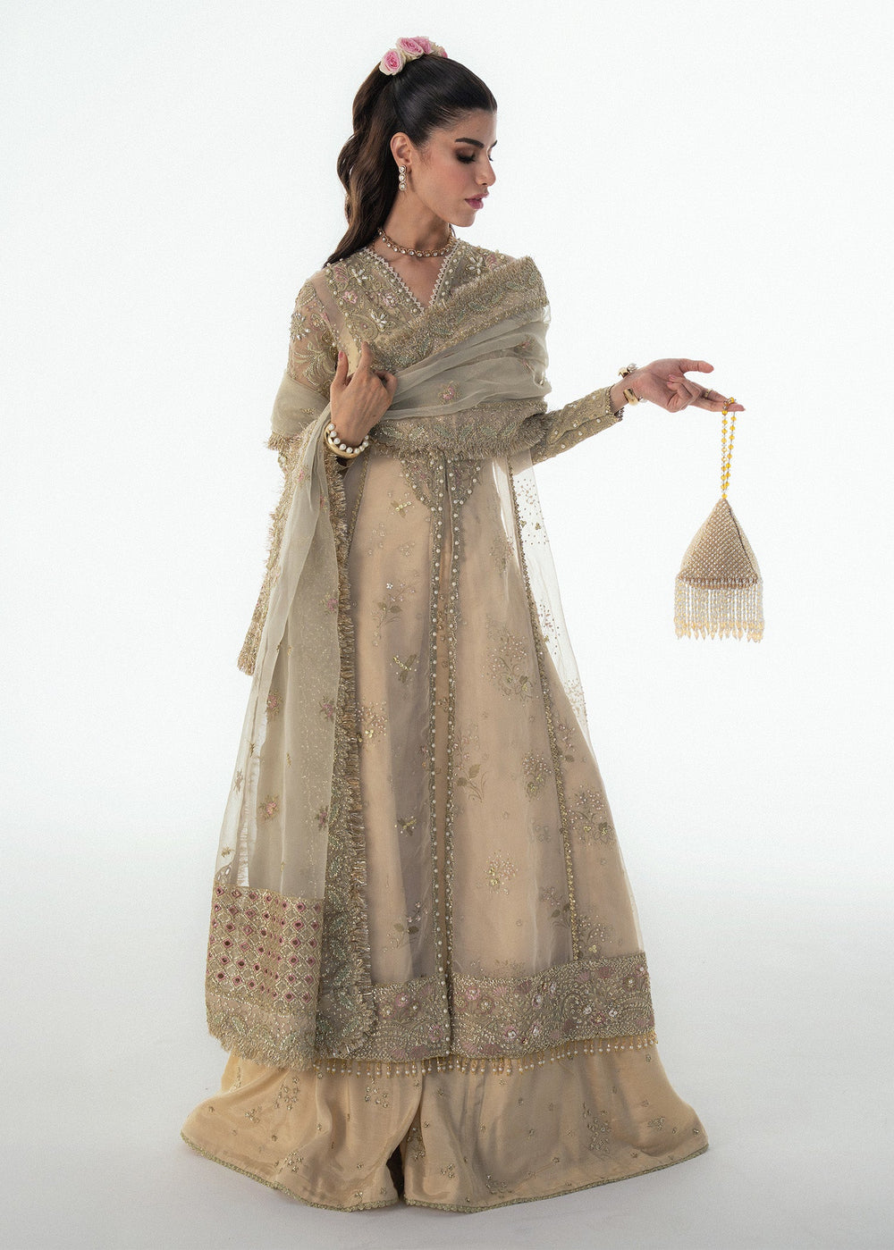 Sadaf Fawad Khan | Festive 25 | Ivory Celeste