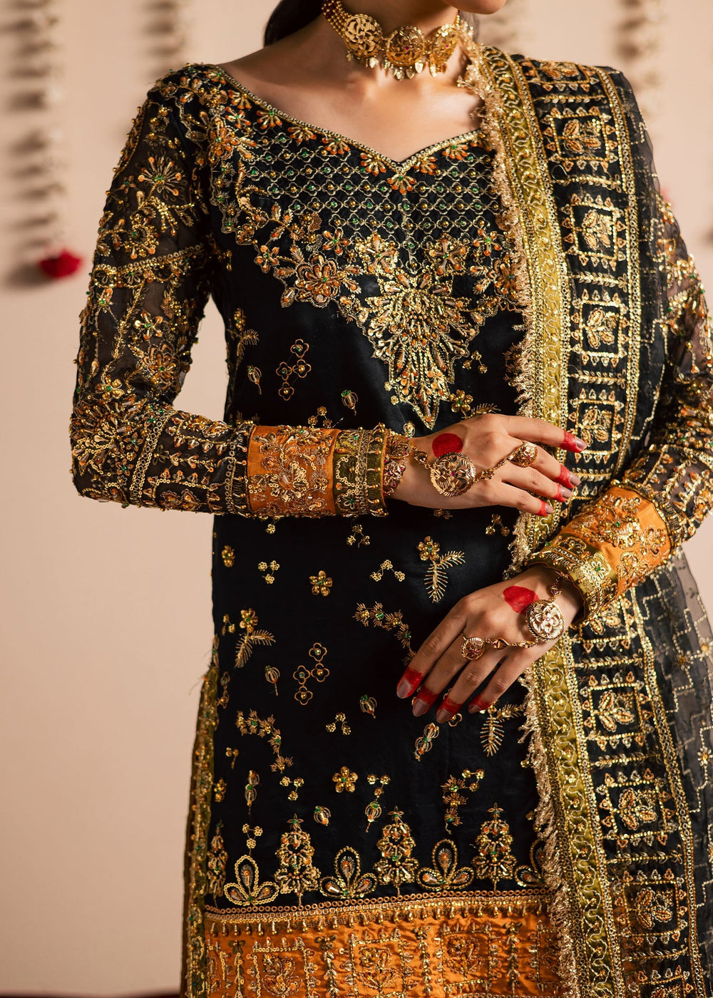 Maria Osama Khan | Jhil Mil Wedding Festive | Surmayi -
Maria Osama