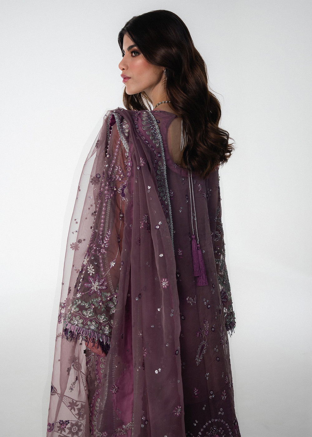 Sadaf Fawad Khan | Festive 25 | Wistful Mauve - Riwayat e Khas
