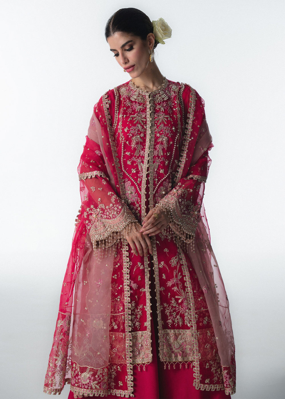 Sadaf Fawad Khan | Festive 25 | Fuschia Rose - Riwayat e Khas