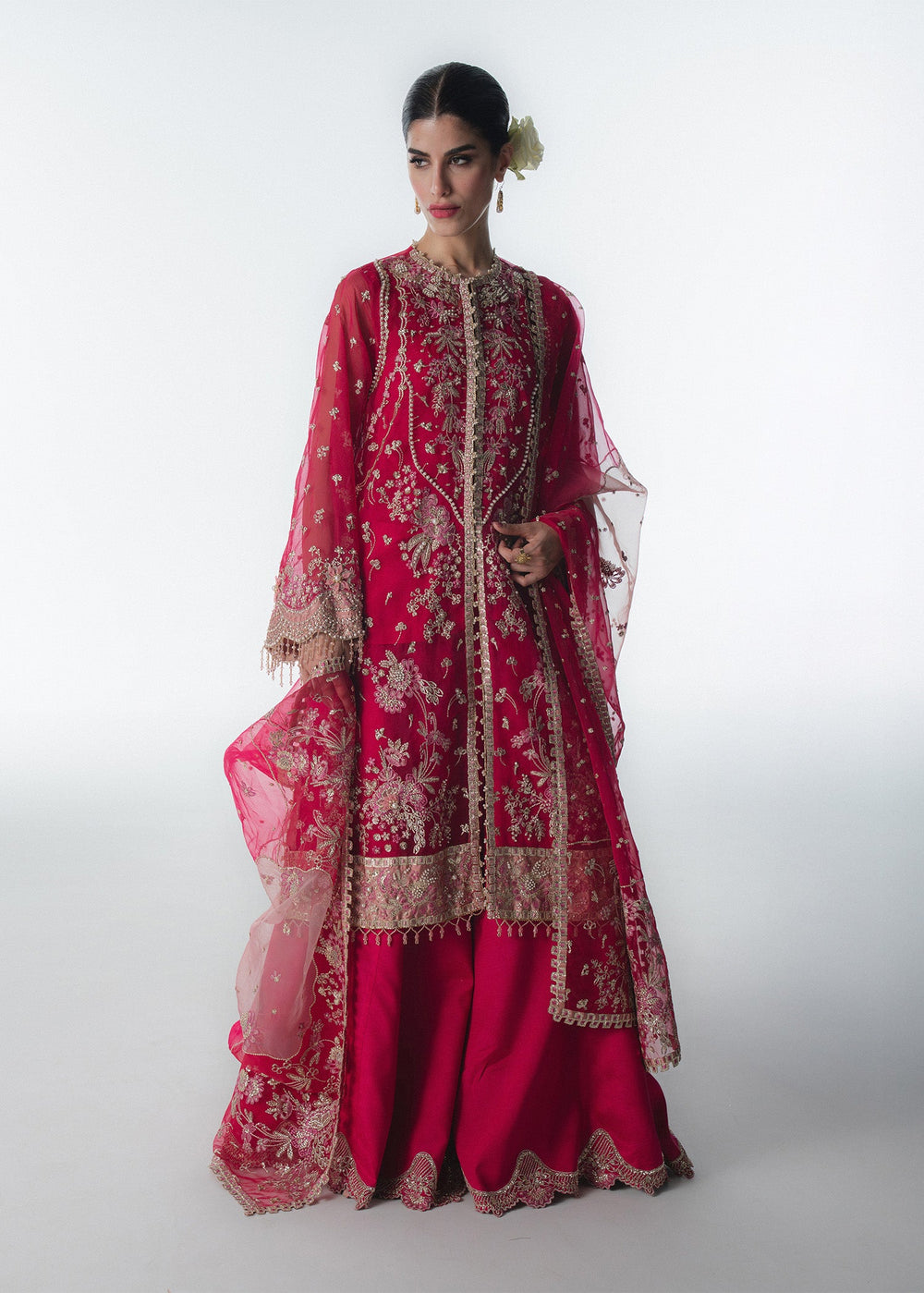 Sadaf Fawad Khan | Festive 25 | Fuschia Rose - Riwayat e Khas