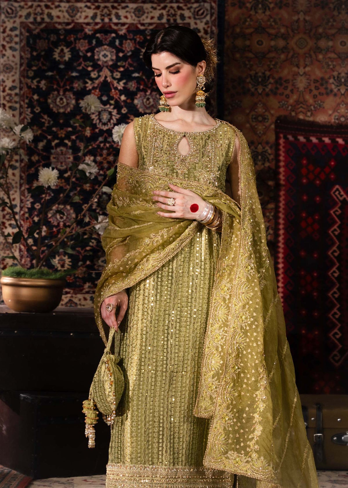 Kanwal Malik | Shehnai luxury Pret-26 | Meherbano
