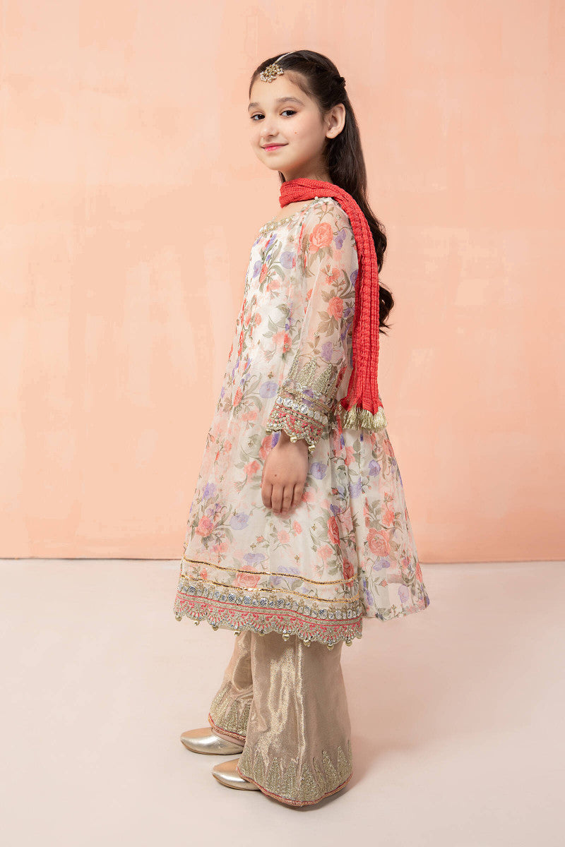 Maria B | 3 Piece Embroidered Suit | MKS-EF22-19R1 - Libasekhas