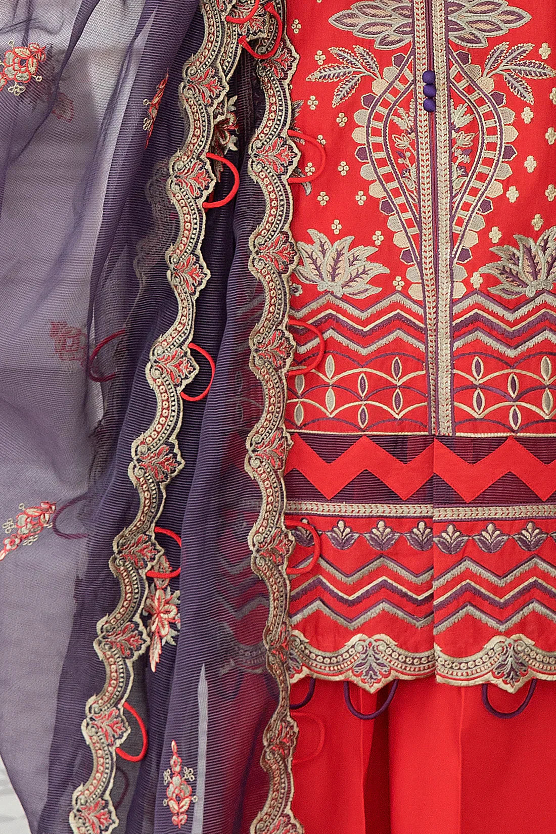 Mohagni | Muntazir Luxury Lawn 24 | AM-10 - Riwayat-e-Khas