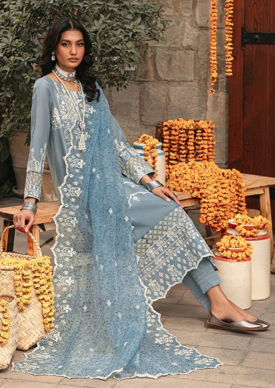 Mohagni | Muntazir Luxury Lawn 24 | CM-07 - Riwayat-e-Khas