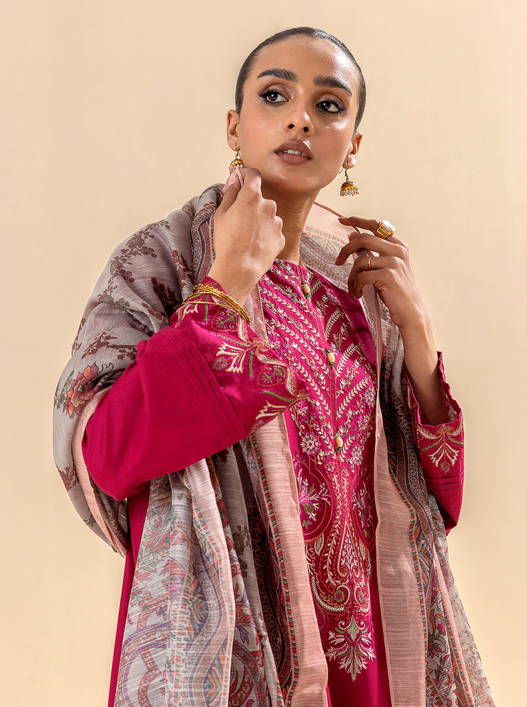 Morbagh | Lawn Collection 24 | RASPBERRY COULIS - Riwayat-e-Khas
