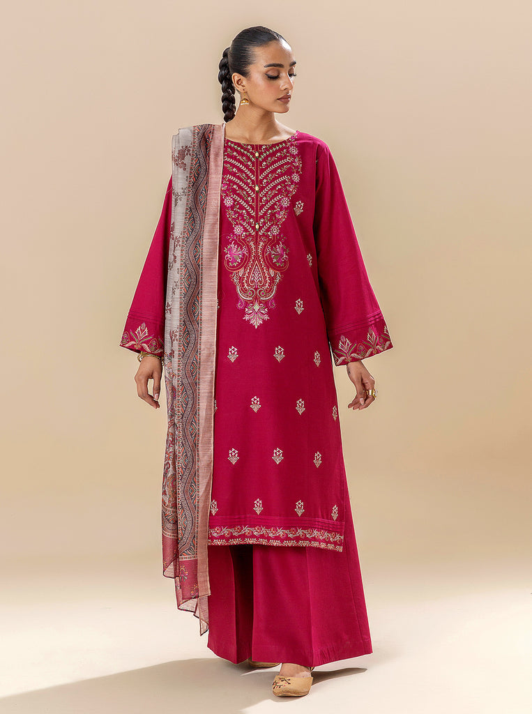 Morbagh | Lawn Collection 24 | RASPBERRY COULIS - Riwayat-e-Khas