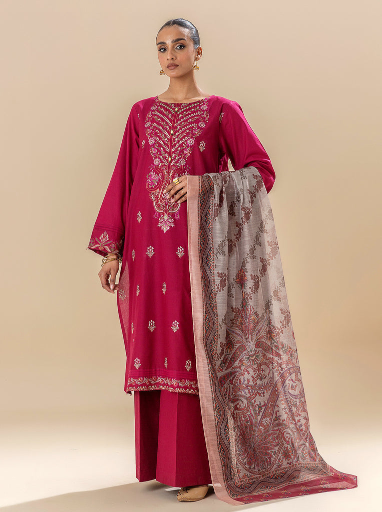 Morbagh | Lawn Collection 24 | RASPBERRY COULIS - Riwayat-e-Khas