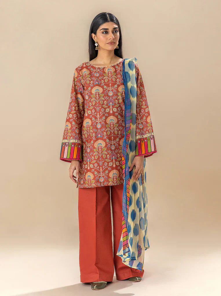 Morbagh | Lawn Collection 24 | AUBURN SKY - Riwayat-e-Khas