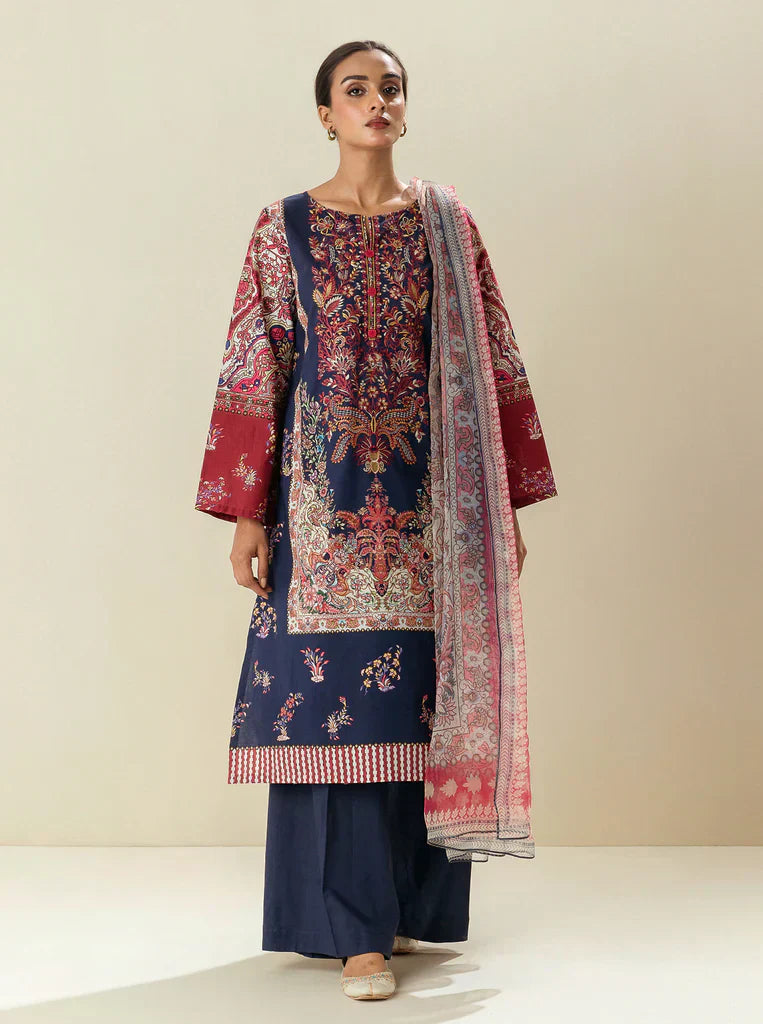 Morbagh | Lawn Collection 24 | PANSY PETALS - Riwayat-e-Khas