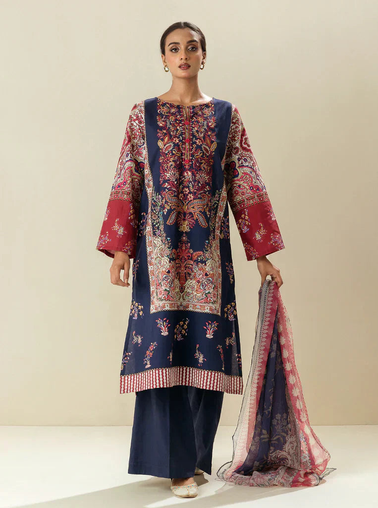 Morbagh | Lawn Collection 24 | PANSY PETALS - Riwayat-e-Khas