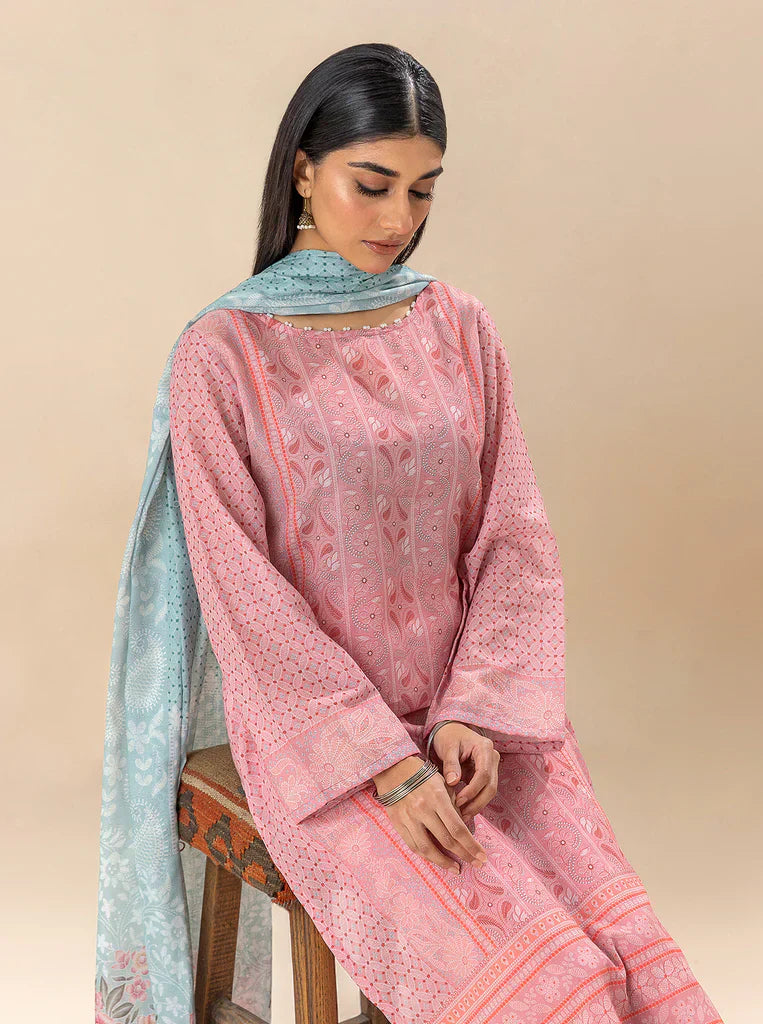 Morbagh | Lawn Collection 24 | SERENE NEEDLE - Riwayat-e-Khas