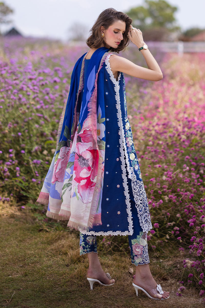 Mushq | Hemline The Secret Garden | BLUE MORPHO - House Of Anaya