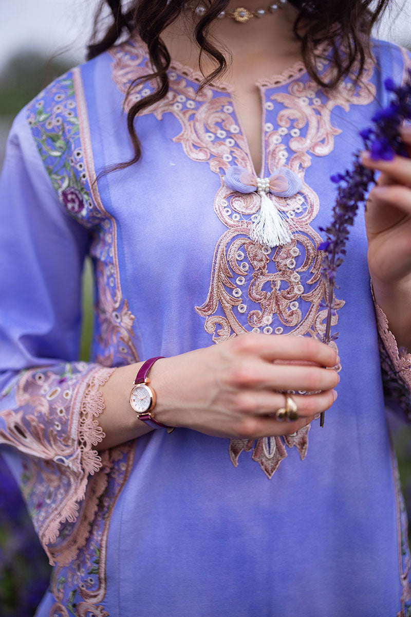 Mushq | Hemline The Secret Garden | PURPLE EMPEROR - House Of Anaya