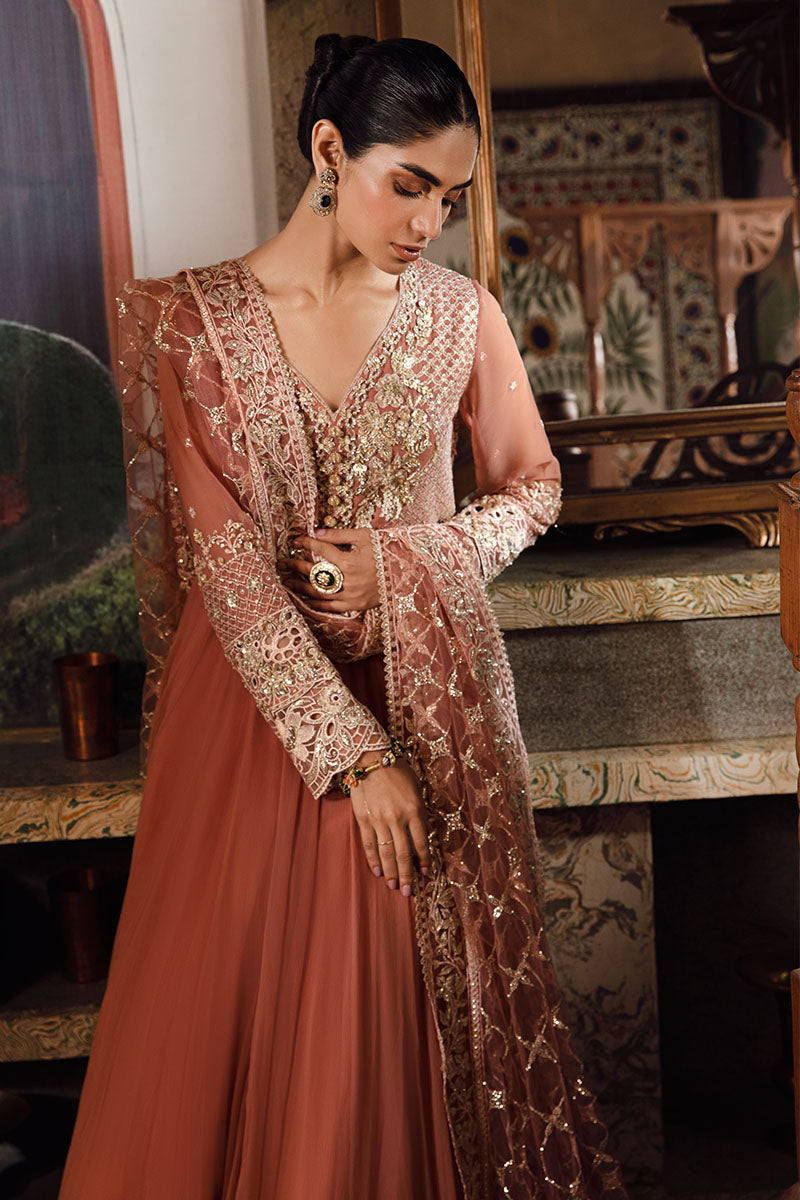 Mushq | Irha Kalidaar Chiffon Pret | AYLA - House Of Anaya