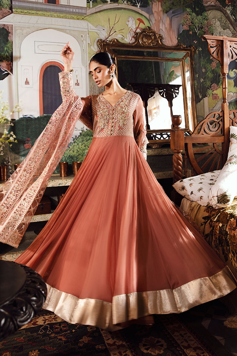 Mushq | Irha Kalidaar Chiffon Pret | AYLA - House Of Anaya