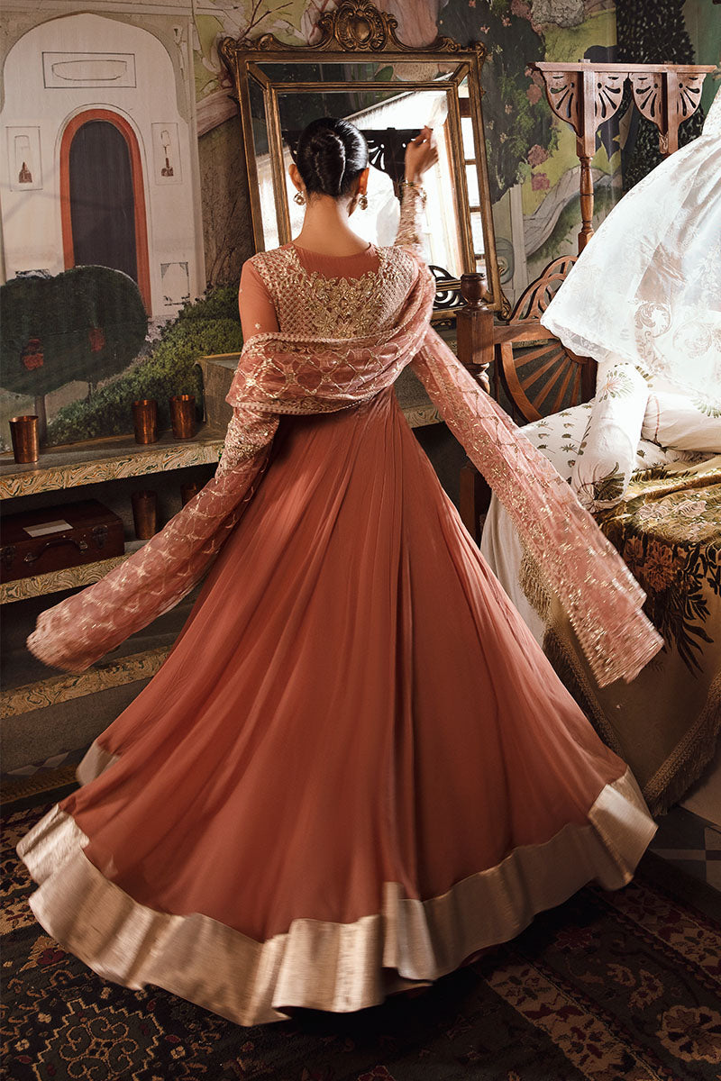 Mushq | Irha Kalidaar Chiffon Pret | AYLA - House Of Anaya