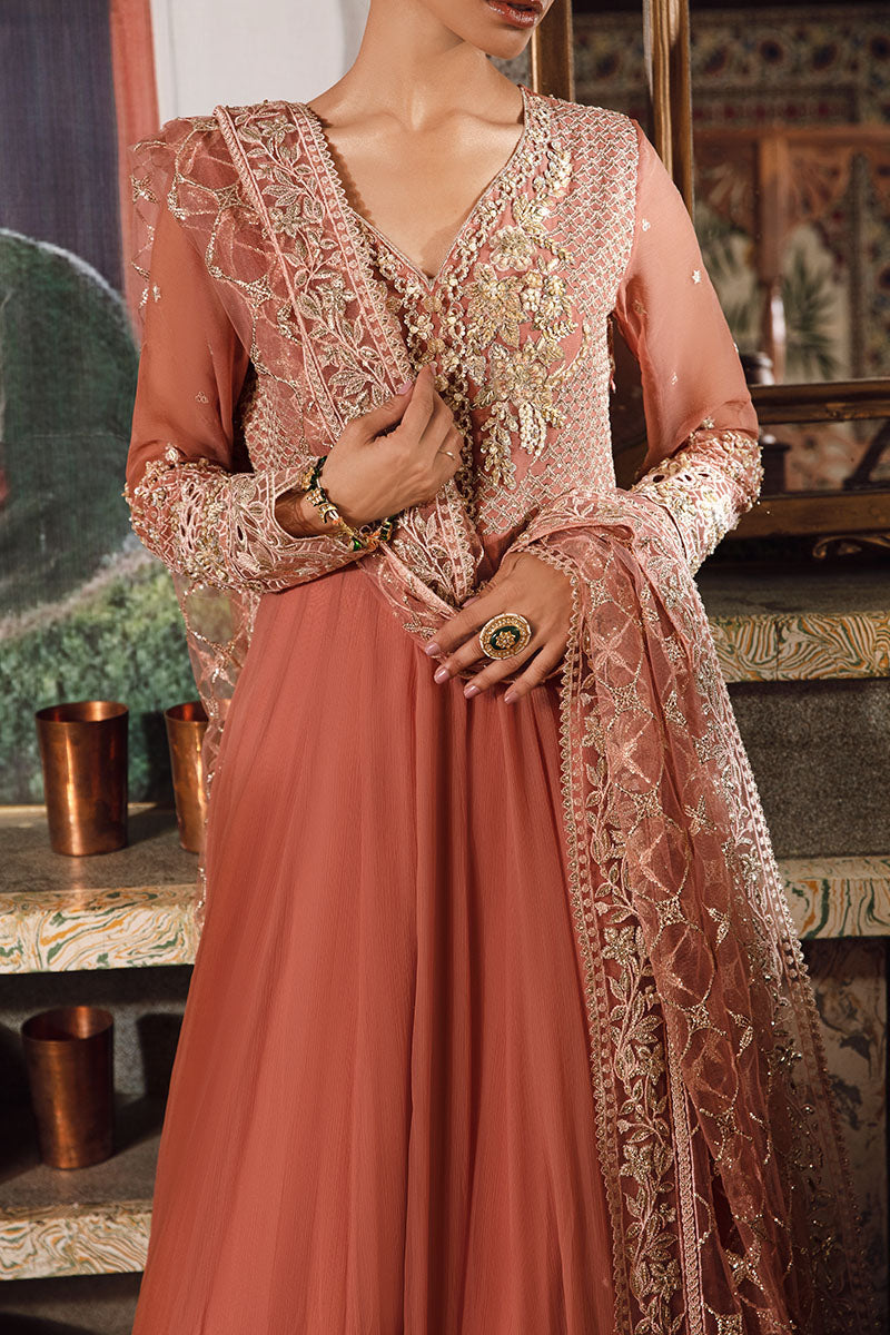 Mushq | Irha Kalidaar Chiffon Pret | AYLA - House Of Anaya