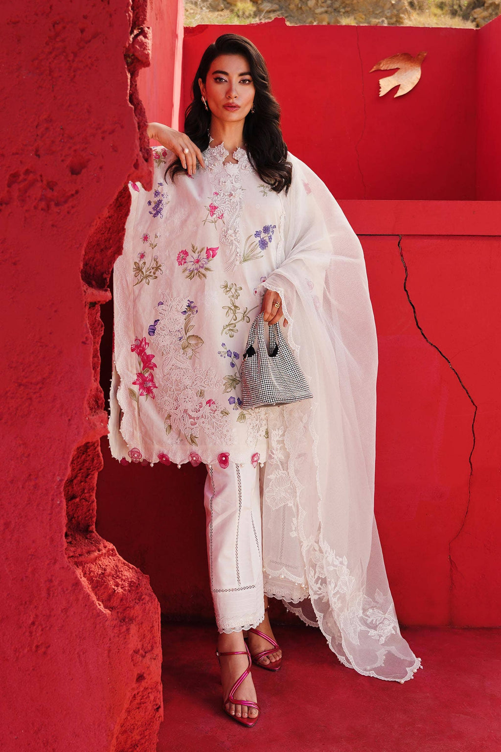Sana Safinaz | Muzlin Spring 24 | M241-011A-CW - House Of Anaya