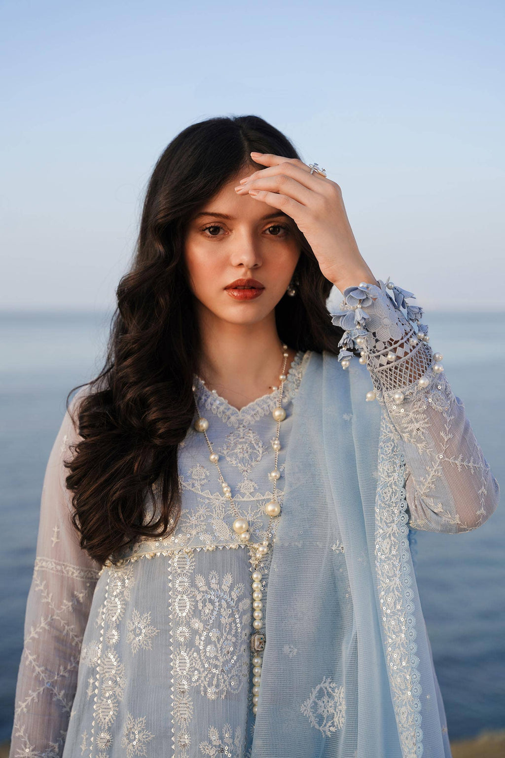 Sana Safinaz | Muzlin Spring 24 | M241-014B-CX - House Of Anaya