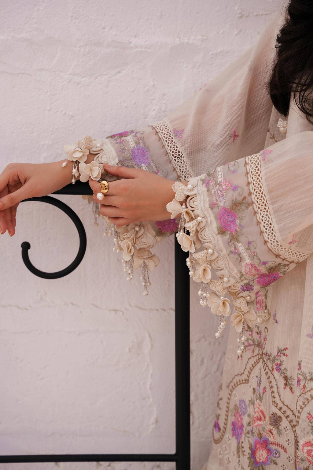 Sana Safinaz | Muzlin Spring 24 | M241-005A-CL - House Of Anaya