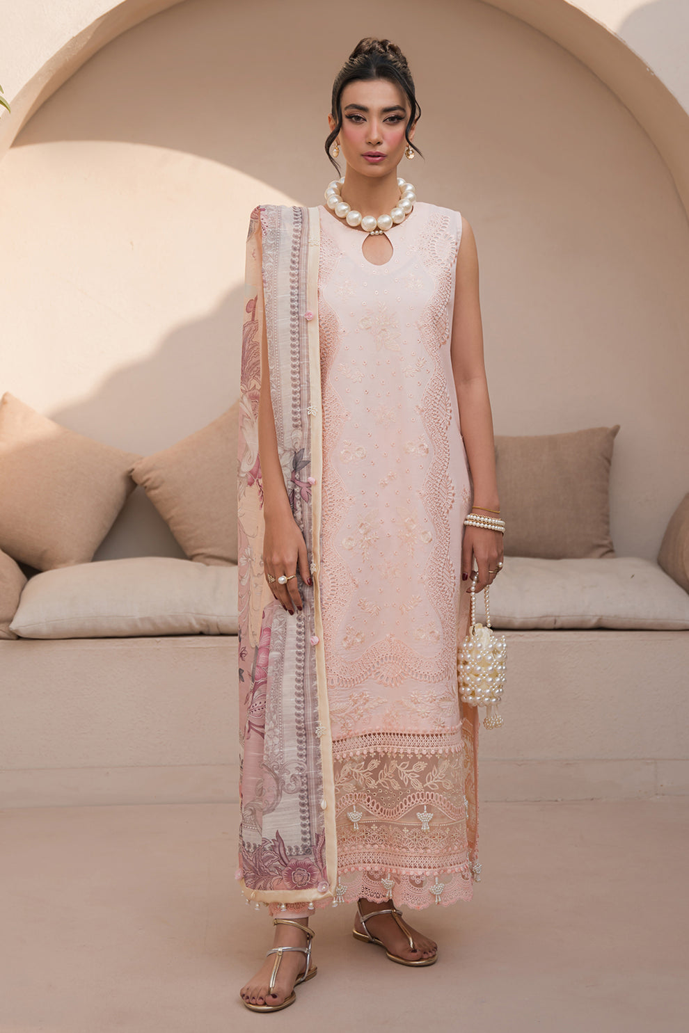 Neeshay | Symphony Luxury Lawn 24 | Whispers - House Of Anaya