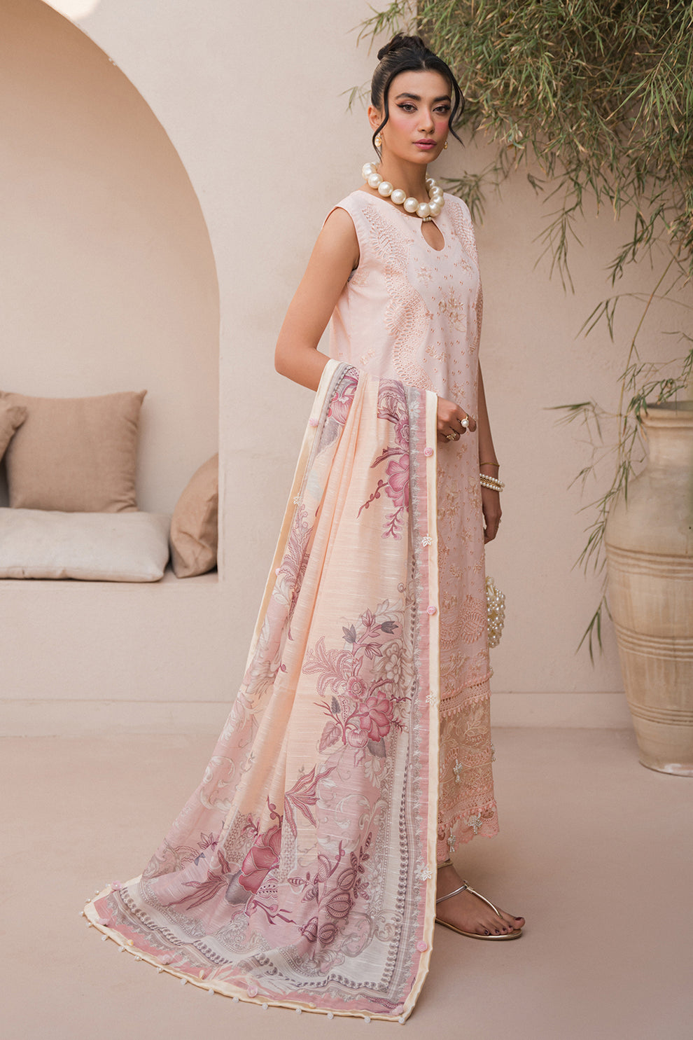 Neeshay | Symphony Luxury Lawn 24 | Whispers - House Of Anaya