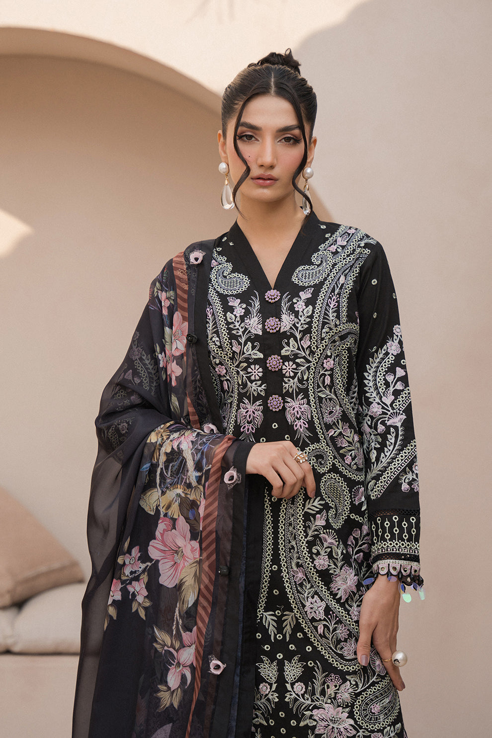 Neeshay | Symphony Luxury Lawn 24 | Celestial - House Of Anaya