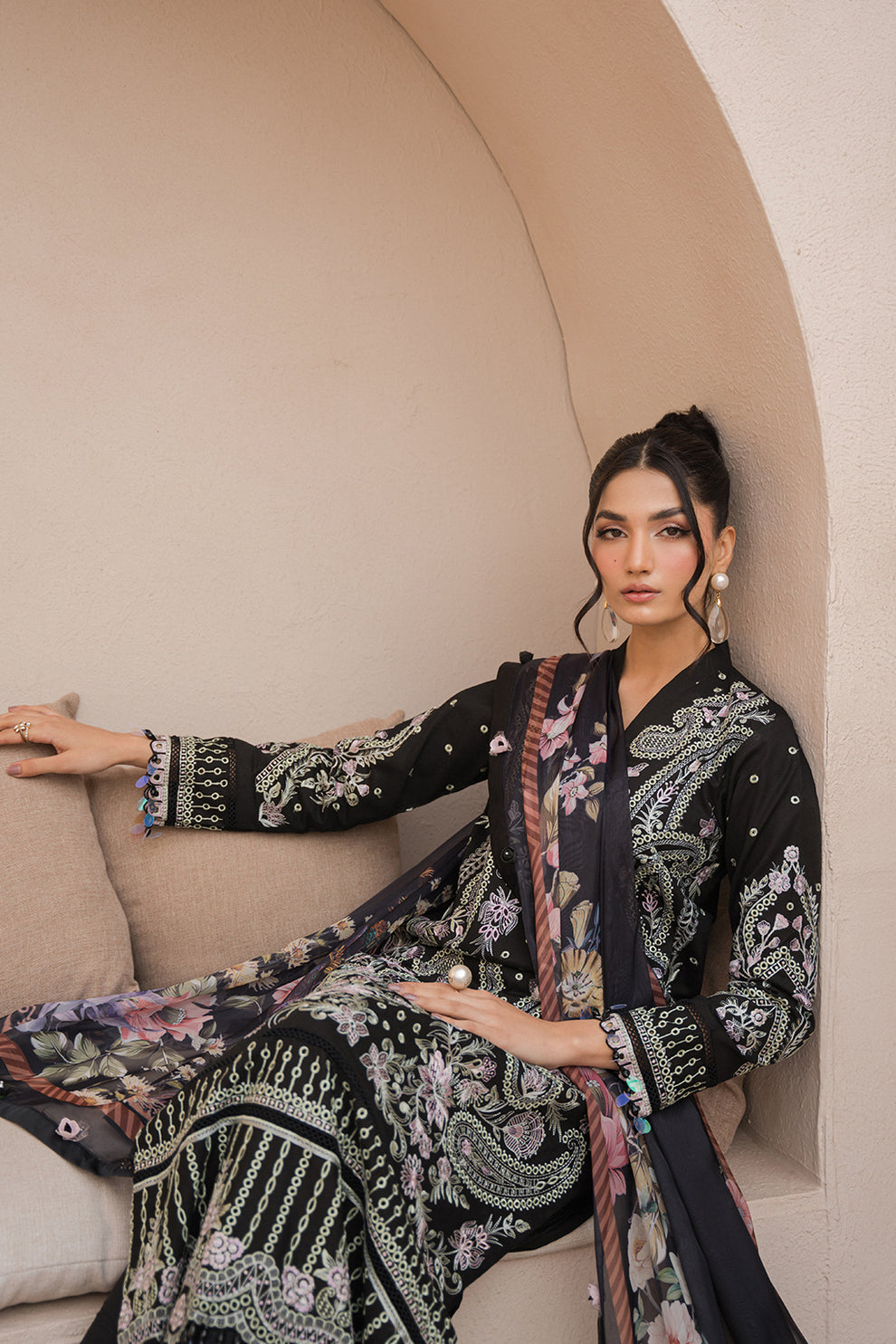 Neeshay | Symphony Luxury Lawn 24 | Celestial - House Of Anaya