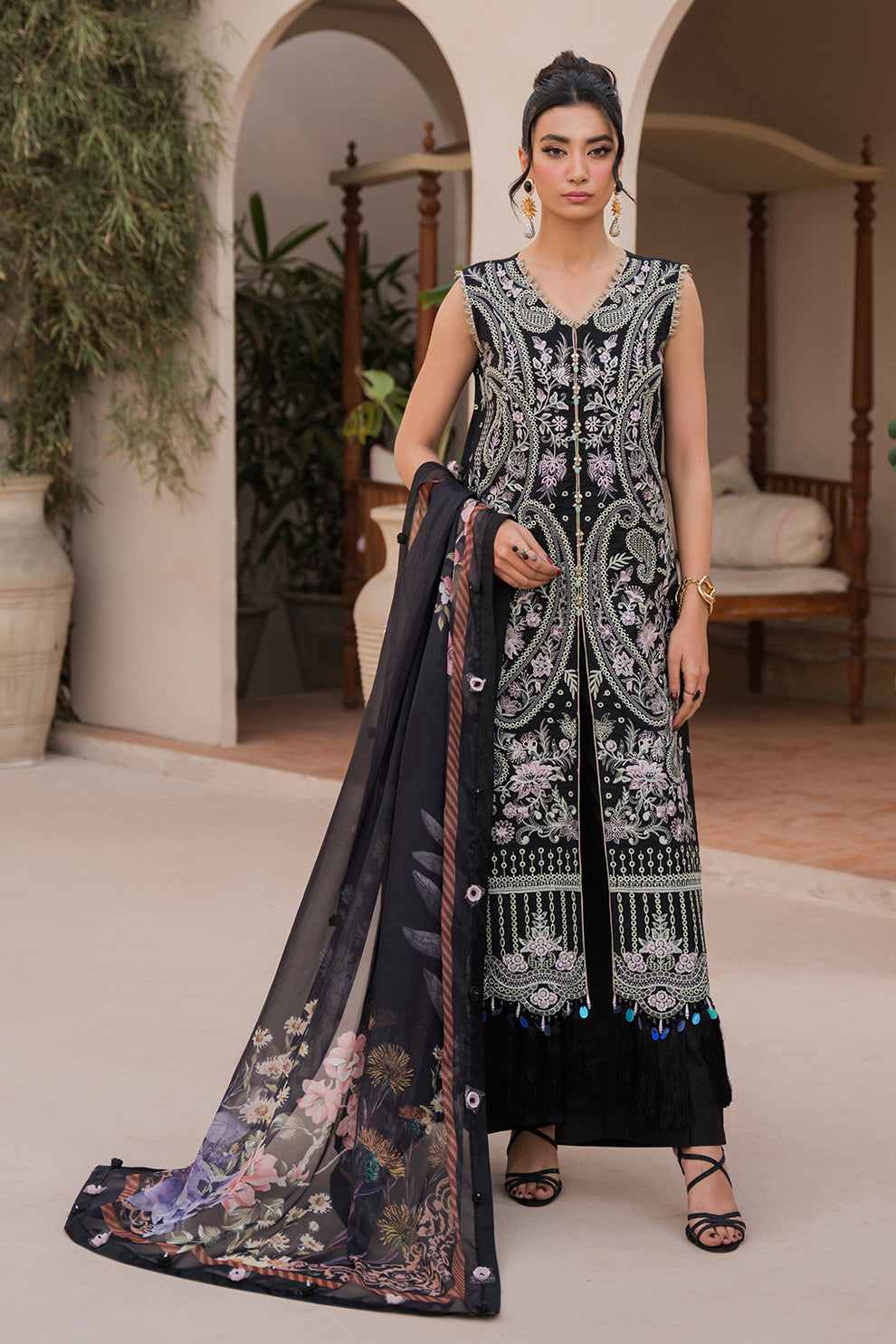 Neeshay | Symphony Luxury Lawn 24 | Celestial - House Of Anaya