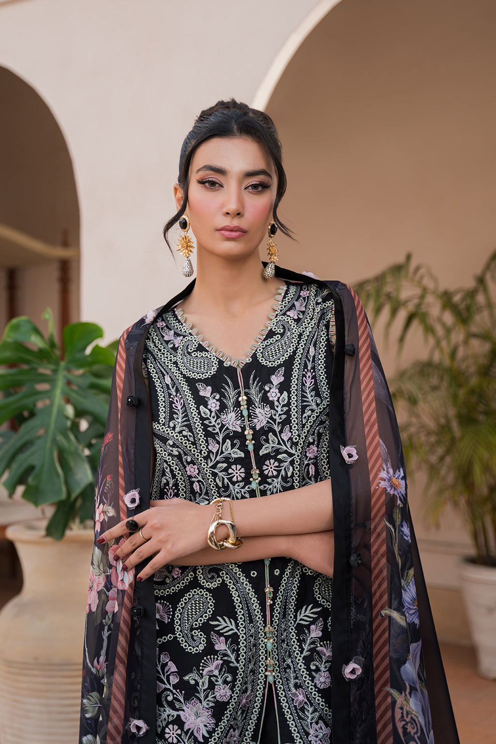 Neeshay | Symphony Luxury Lawn 24 | Celestial - House Of Anaya