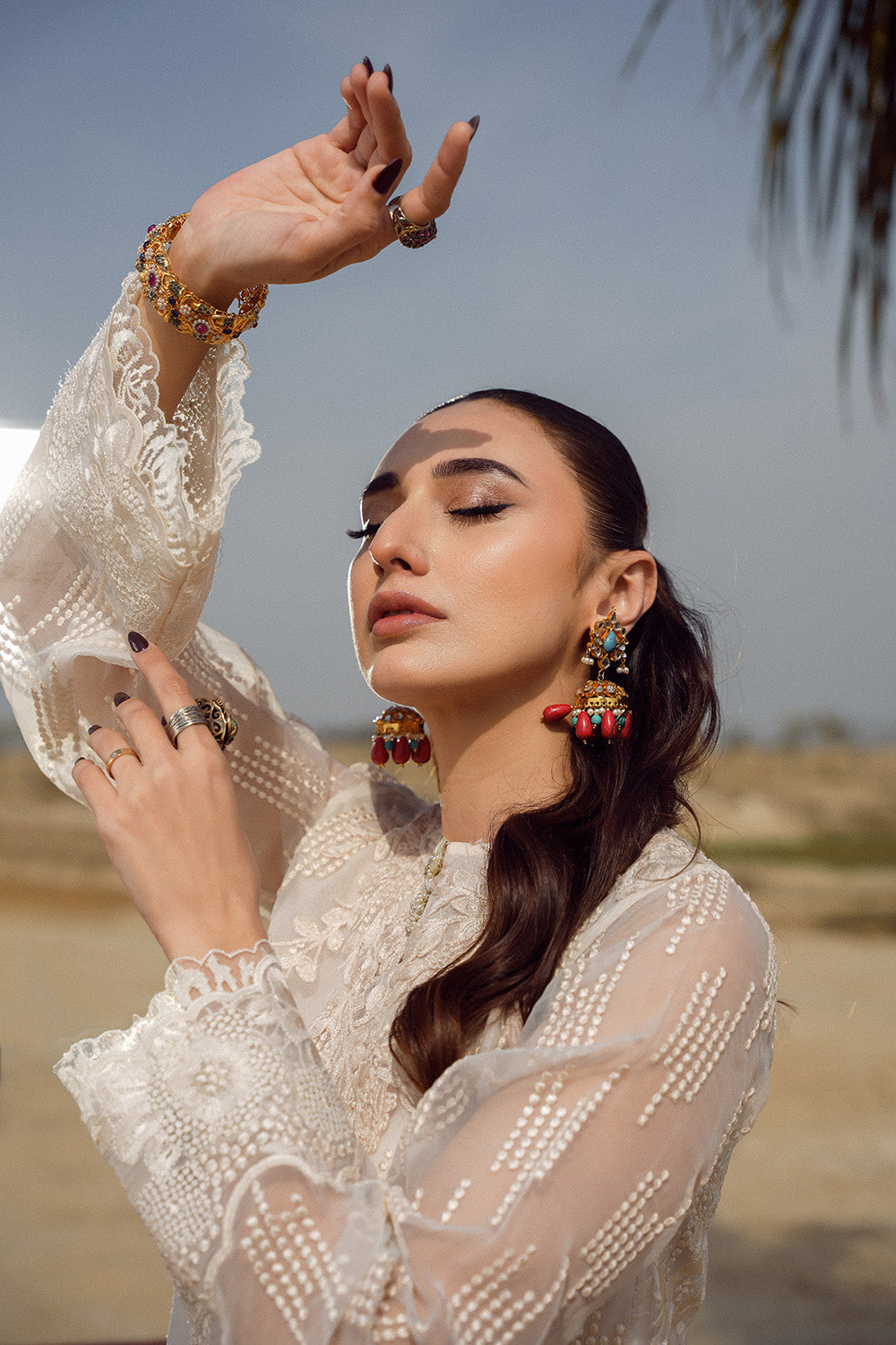Nilofer Shahid | Verve Summer 24 | Anastasia (3pc)  Verve SS 24 - Riwayat-e-Khas