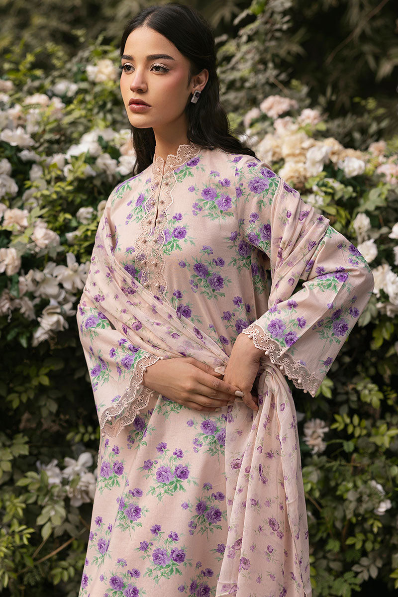 Cross Stitch | Premium Lawn 25 | ROSY AFFAIR - House Of Anaya