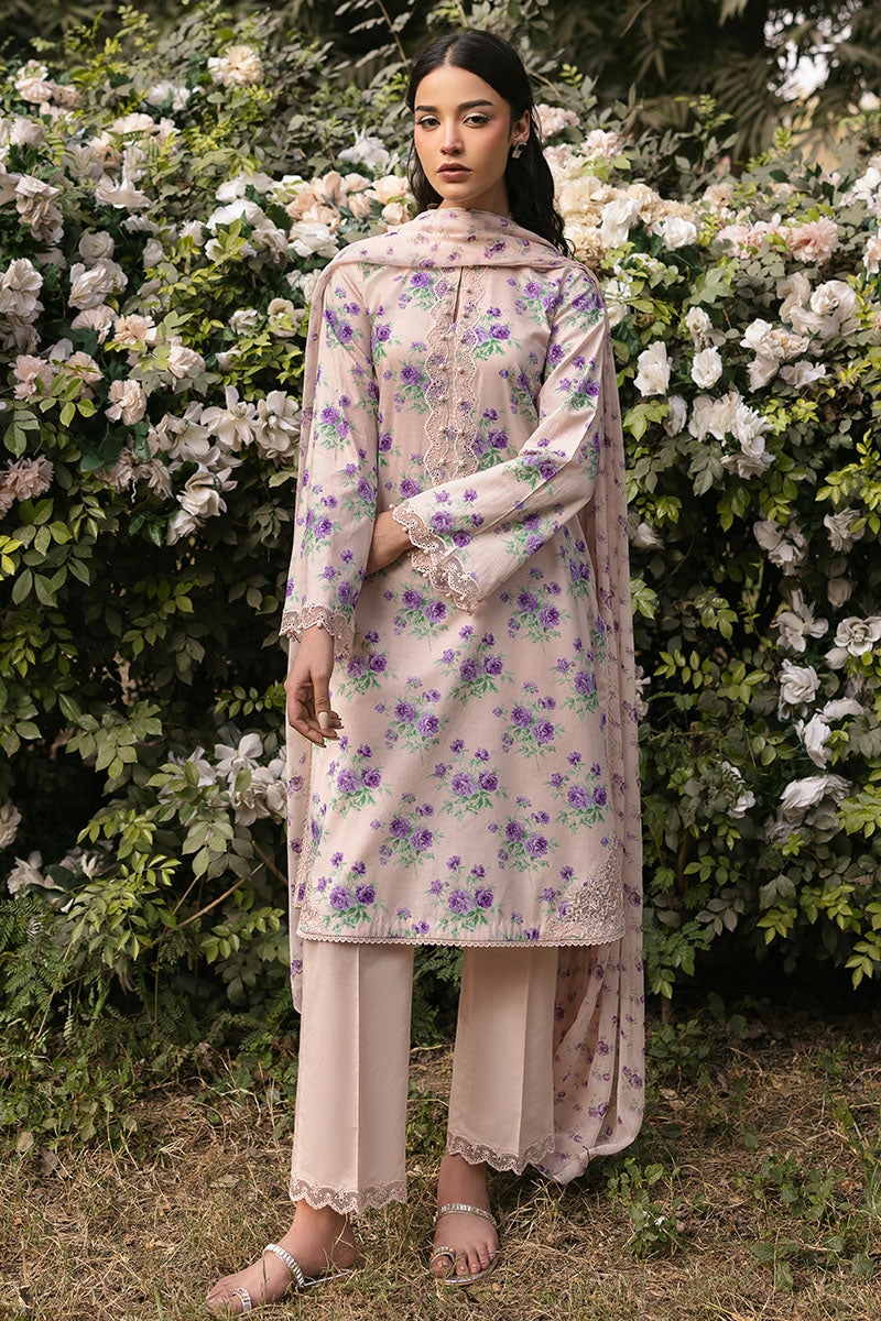 Cross Stitch | Premium Lawn 25 | ROSY AFFAIR - House Of Anaya