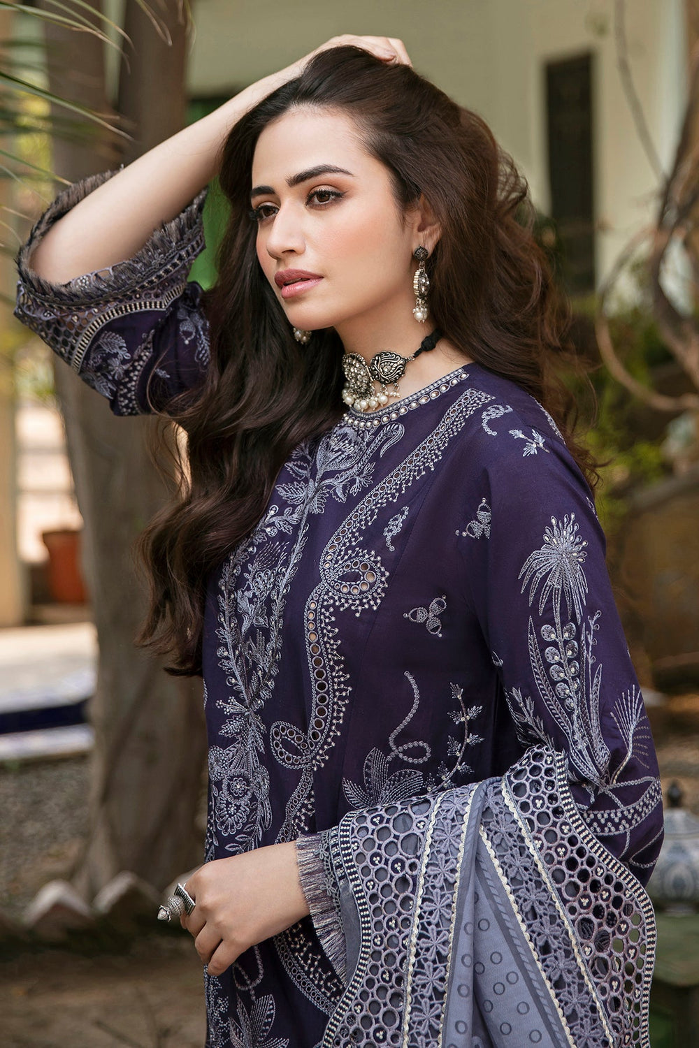 Jazmin | Shahkaar Luxury Eid Lawn SS26 | SL22-D1