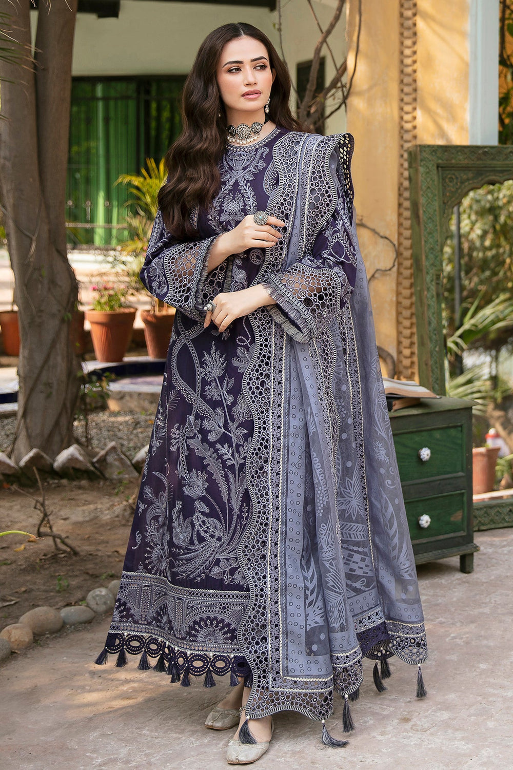 Jazmin | Shahkaar Luxury Eid Lawn SS26 | SL22-D1
