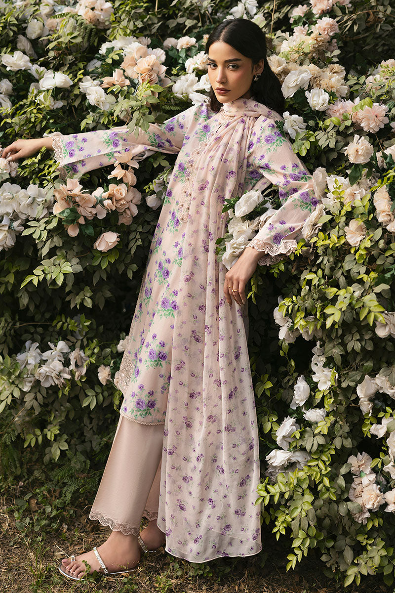 Cross Stitch | Premium Lawn 25 | ROSY AFFAIR - House Of Anaya